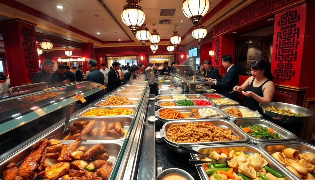 Chinese Buffet in Boston