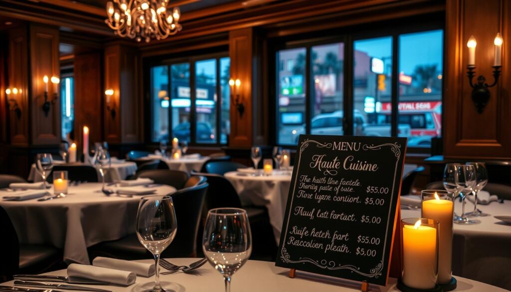 French Fine Dining Prices in Los Angeles