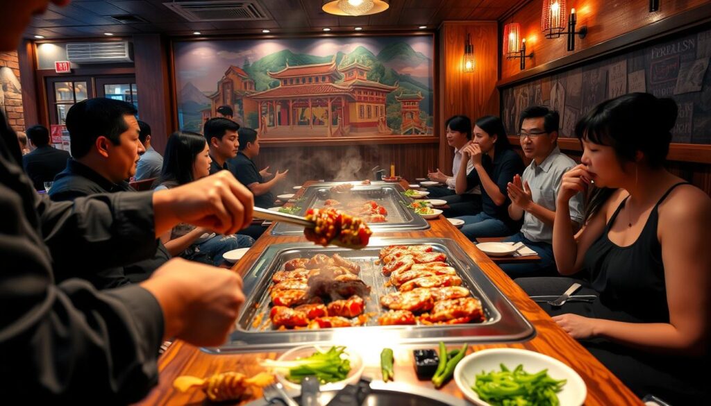 Korean BBQ in Boston Allston District
