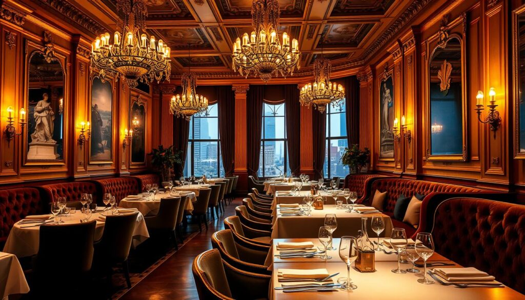 Upscale Restaurant Interior in Dallas