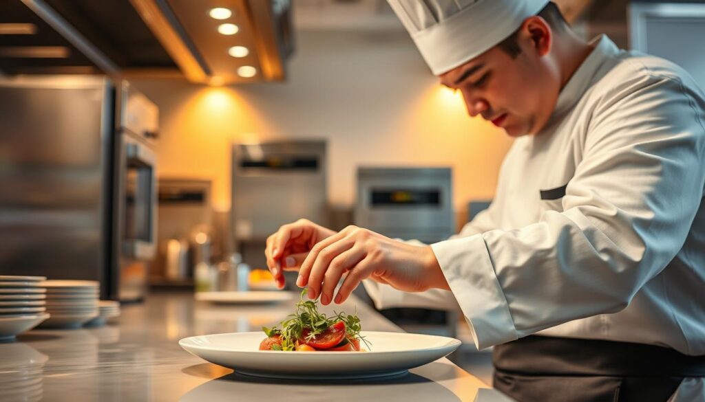 Best Restaurant in Hanoi Chef Preparing Dish