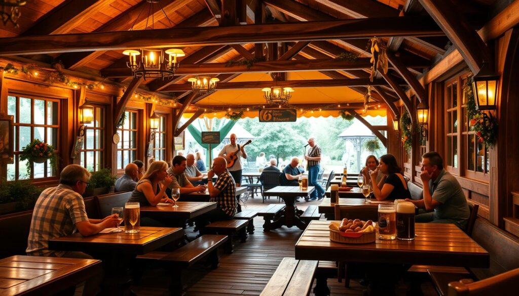 Biergarten Restaurant Epcot German Dining Experience