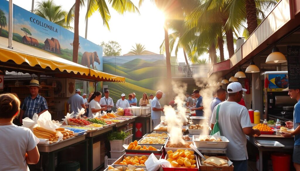 Colombian Street Food in Orlando