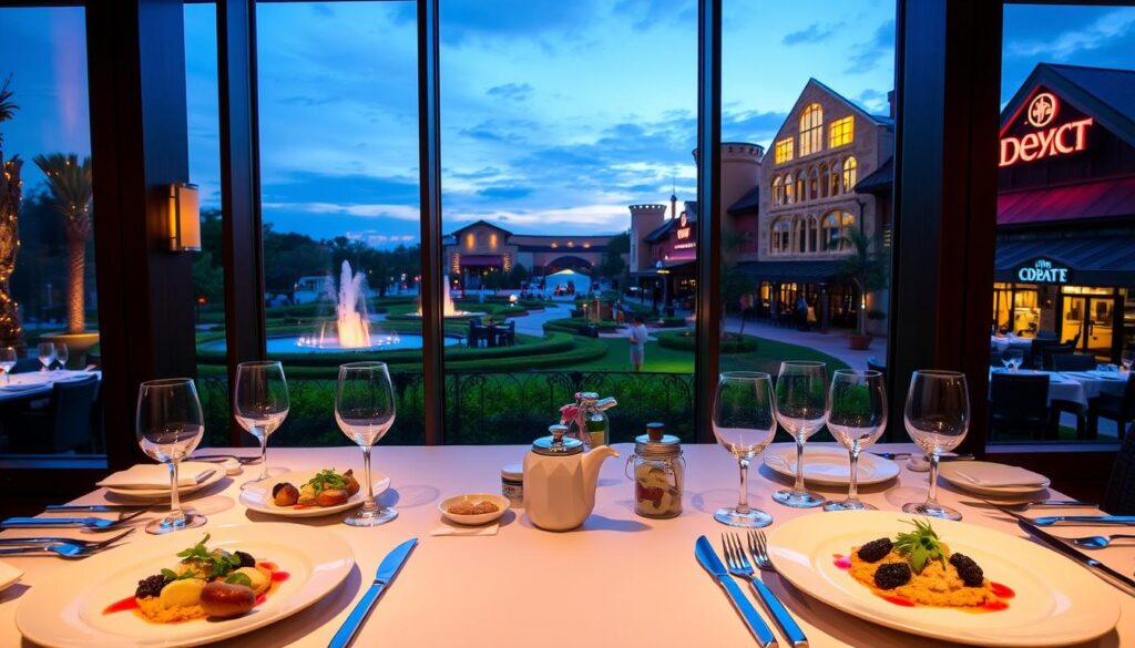 Epcot Fine Dining Signature Restaurants