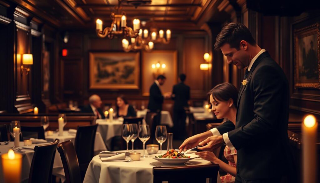 Fine Dining Little Italy Restaurant Service