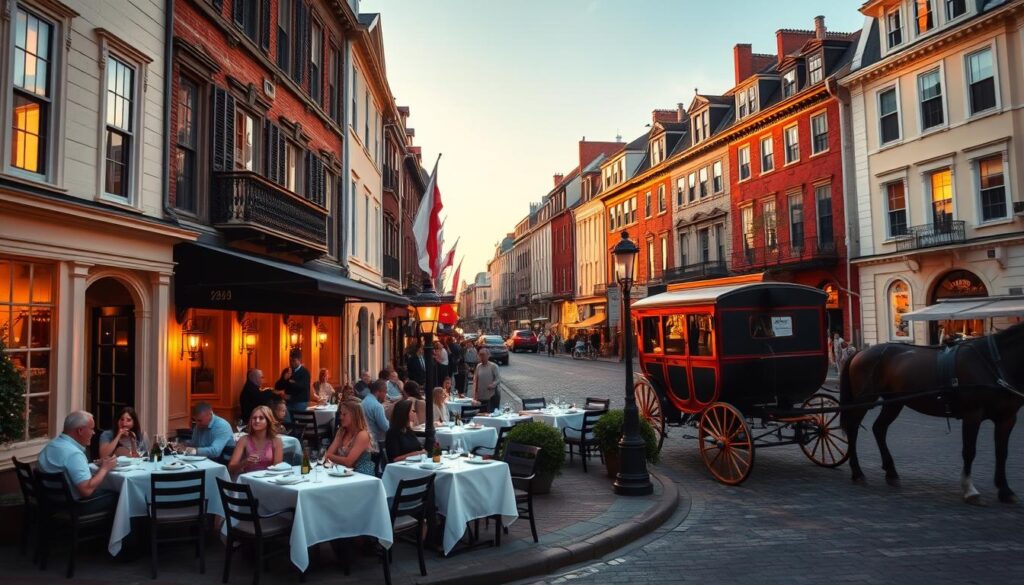Fine Dining Newport Rhode Island Historic District