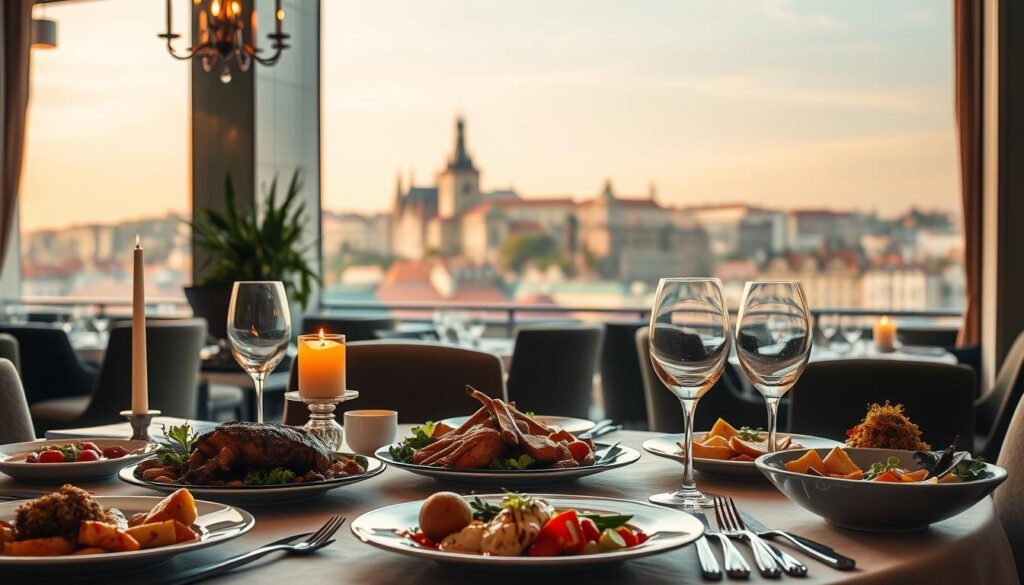 Gourmet dining Prague top restaurants