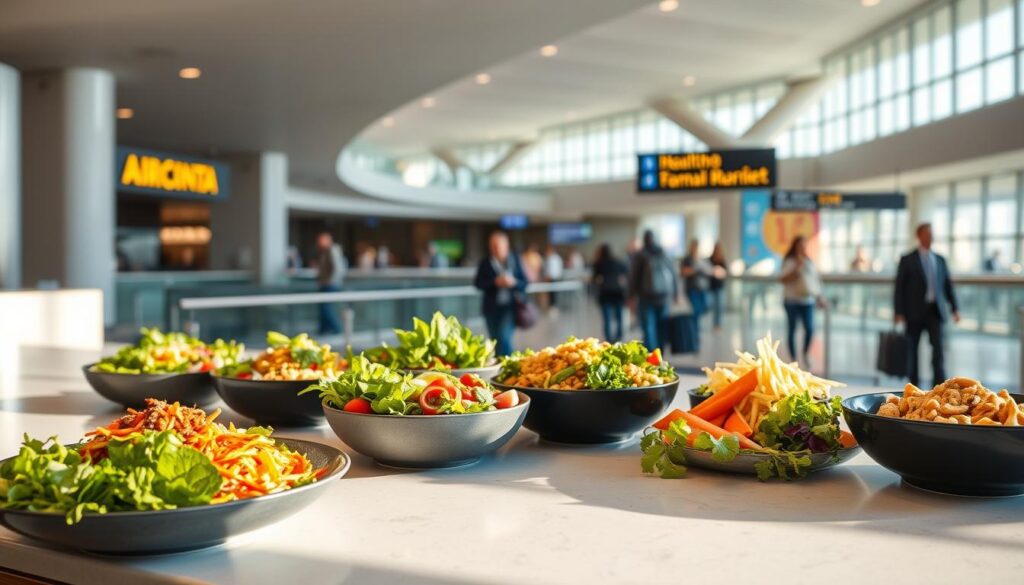 Healthy Vegetarian Food at Atlanta Airport
