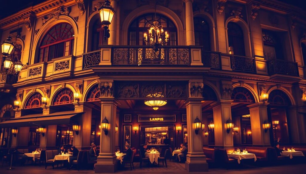 Historic Gaslamp Quarter Restaurant Architecture