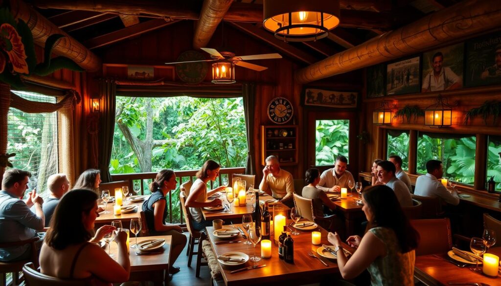 Jungle Navigation Co. LTD Skipper Canteen dining experience