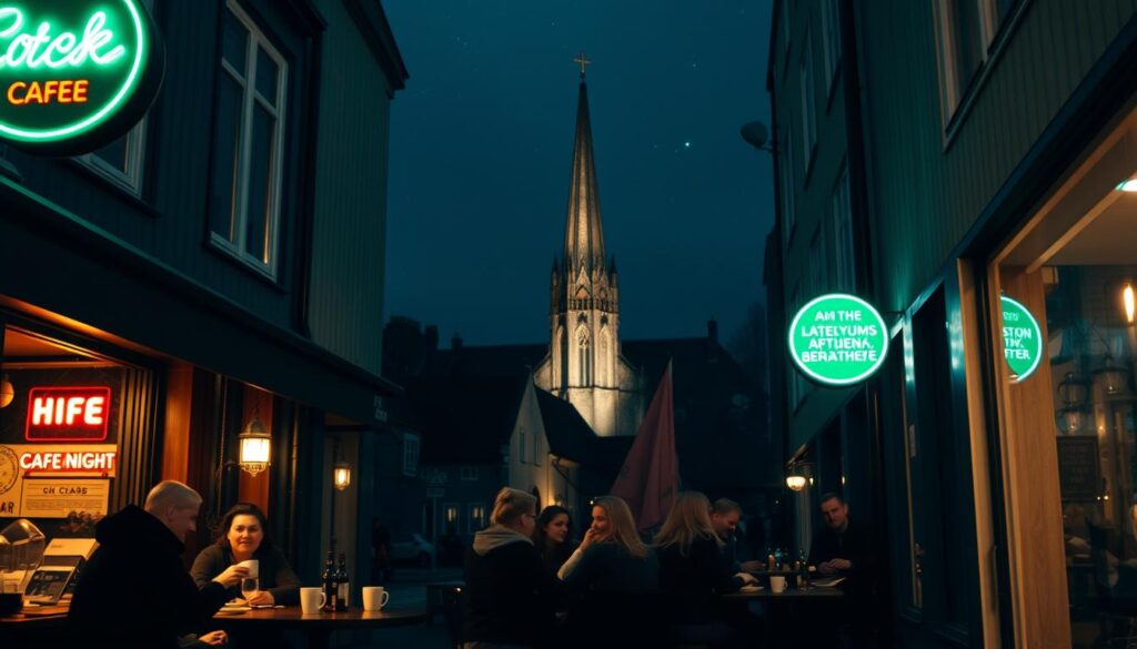 Late-Night Dining in Reykjavik