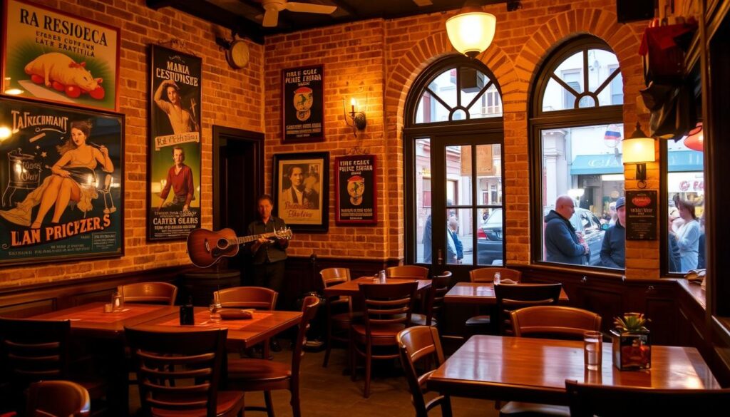 Little Italy Restaurant Ambiance