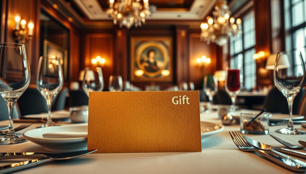 Luxury Dining Gift Card Experiences