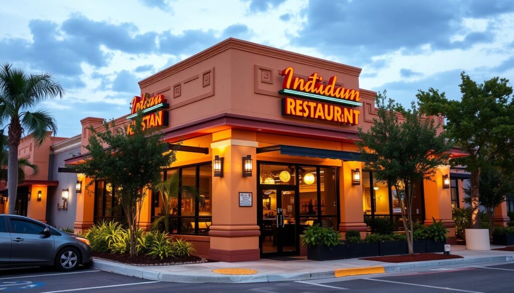 Orlando Indian Restaurant Location