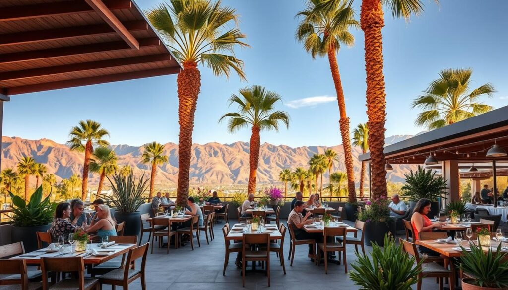 Palm Springs Outdoor Dining Experience
