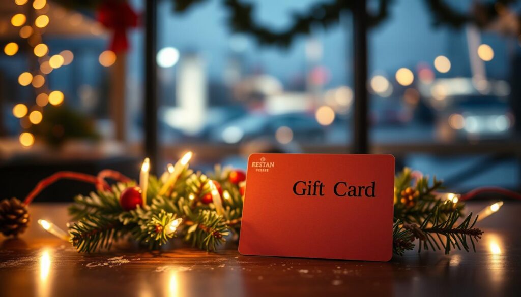 Restaurant Gift Card Seasonal Discounts