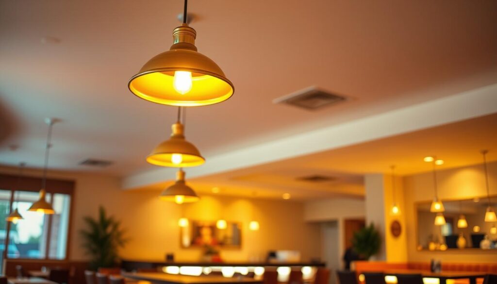 Restaurant Lighting Color Temperature Design