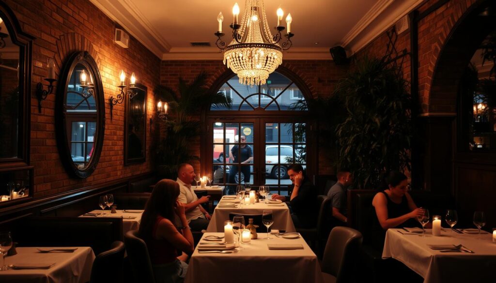 Romantic French Restaurant Miami Interior