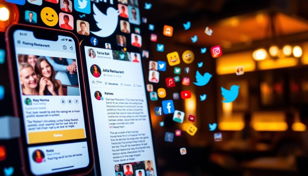 Social Media Restaurant Reviews