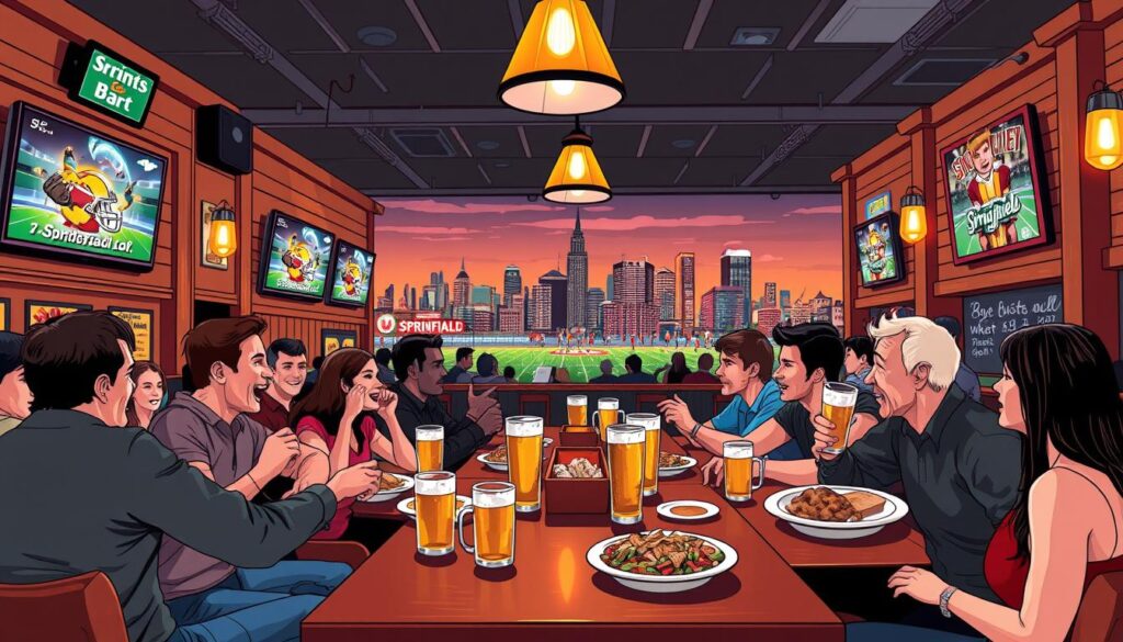 Springfield Sports Bars Dining Guide