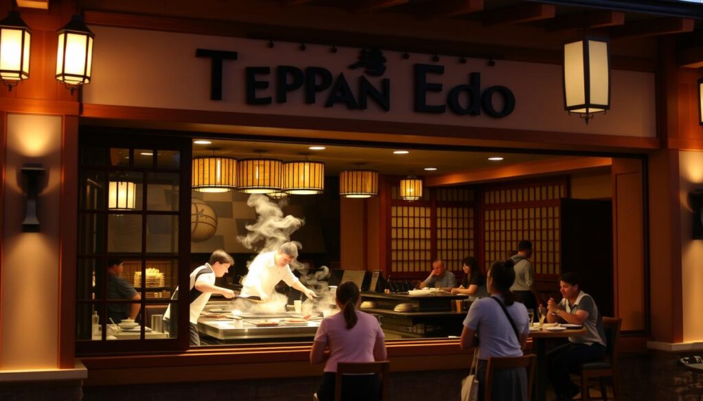 Teppan Edo Japanese Restaurant at Epcot